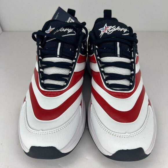 R.D.C Mens Multicolor Glory Patriotic Striped Low Top Lace Up Size 6 Sneakers - Picture 3 of 10